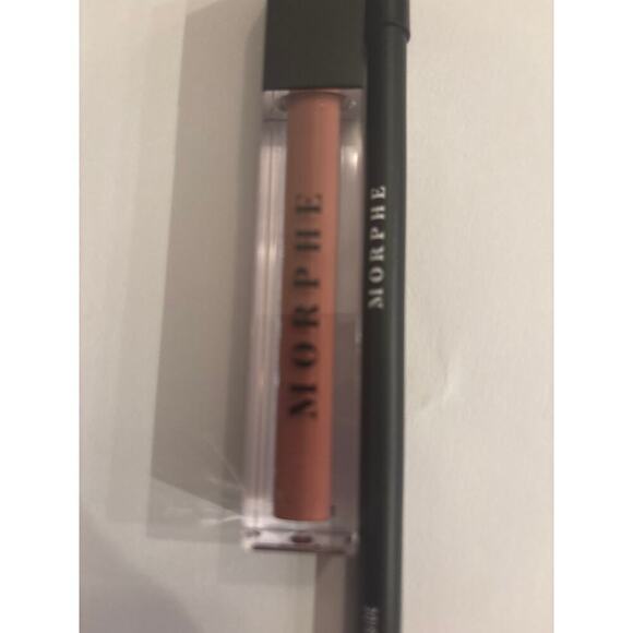 Morphe Lip Duo: Liquid Lipstick in Now With laying and Lipliner in Wild Side - Picture 2 of 4